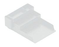 Bandeja sobremesa plastico q-connect organizador de escritorio con 4 departamentos transparente