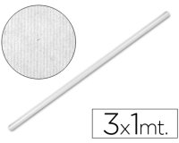 Papel kraft liderpapel blanco rollo 3x1 m