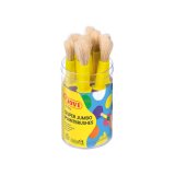 Pincel escolar jovi grueso mango plastico