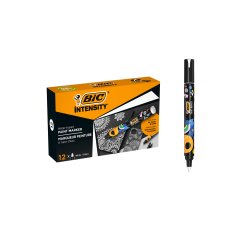 Rotulador bic intensity paint marker color blanco