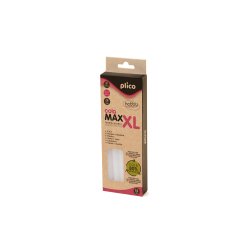 Barra termofusible plico cola maxi xl reciclada 11,5 mm de diametro x 200 mm de alto blister de 12 unidades