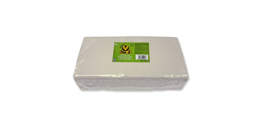 Arcilla argila sio-2 color blanco paquete de 12,5 kg