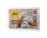 Pasta de modelar sio-2 plus color blanco natural paquete de 1 kg