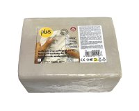 Pasta de modelar sio-2 plus color blanco natural paquete de 5 kg