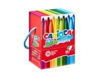 Rotulador carioca jumbo caja premium con asa 30 unidades colores surtidos