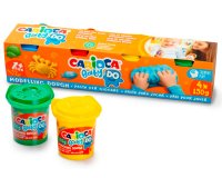 Pasta de modelar carioca baby do 150 ml caja de 4 unidades colores surtidos