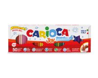 Rotulador carioca joy caja 1/2 metro caja de 50 unidades colores surtidos