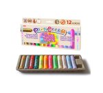 Tempera solida playcolor tutti frutti one caja de 12 unidades colores surtidos