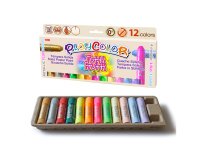 Tempera solida playcolor tutti frutti one caja de 12 unidades colores surtidos
