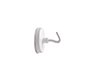 Iman maul de potencia con gancho 36 cm diametro peso max. 6 kg color blanco pack de 5 unidades