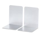 Apoyalibros metalico maul aluminio 100x100x130 mm juego