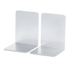 Apoyalibros metalico maul aluminio 100x100x130 mm juego