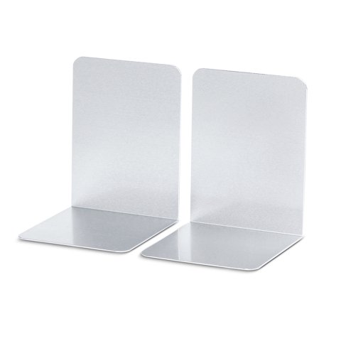 Apoyalibros metalico maul aluminio 100x100x130 mm juego
