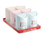 Papelera plastico plasticforte tiny sobremesa 1,4l colores surtidos 12,5x12,5x17,5 cm