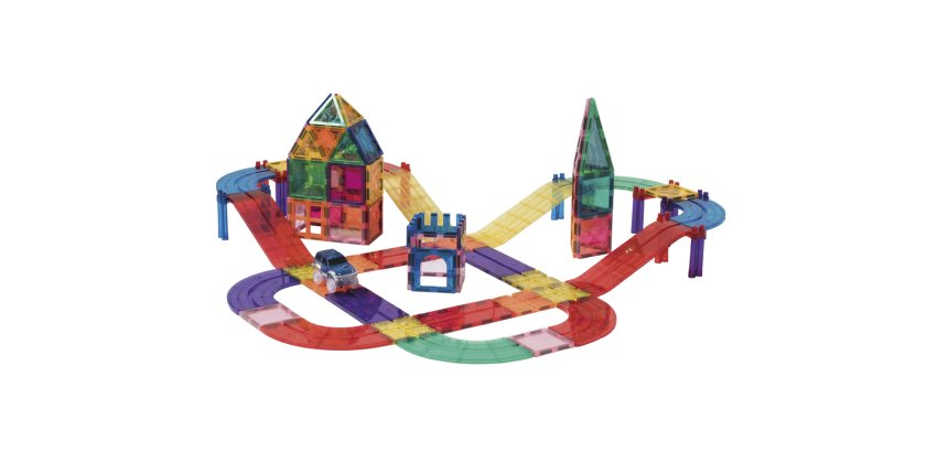 Juego didactico amaya circuito de coches magnetico 108 piezas
