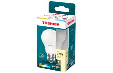 Bombilla led toshiba essential a60 e27 8w luz neutra 4000k