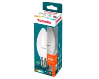 Bombilla led toshiba essential c37 e14 4.7w luz calida 2700k