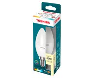 Bombilla led toshiba essential c37 e14 4.7w luz neutra 4000k