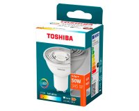Foco led toshiba essential gu10 4.5w luz calida 2700k