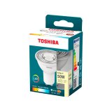 Foco led toshiba essential gu10 4.5w luz neutra 4000k