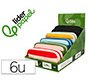 Estuche portatodo liderpapel duo 3 cremalleras con bolsillo frontal 220x90x50 mm