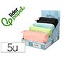 Estuche portatodo liderpapel minibag 2 cremalleras con bolsillo interior 210x100x70 mm