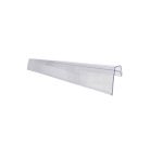 Soporte portaprecios q-connect para estanteria etiqueta 40x1000 mm transparente