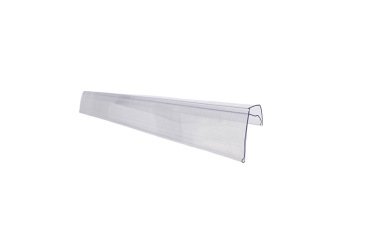 Soporte portaprecios q-connect para estanteria etiqueta 40x1000 mm transparente