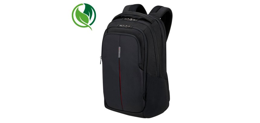 Mochila samsonite guardit 3.0 para portatil de 17,3\" tirantes ergonomicos y panel trasero malla 3d negro