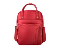 Mochila antartik nova 4 compartimentos color rojo vino 410x180x320 mm