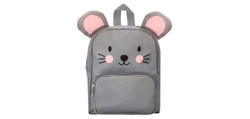 Mochila infantil imaginovo backpack buddies raton dos compartimentos poliester 280x90x200 mm
