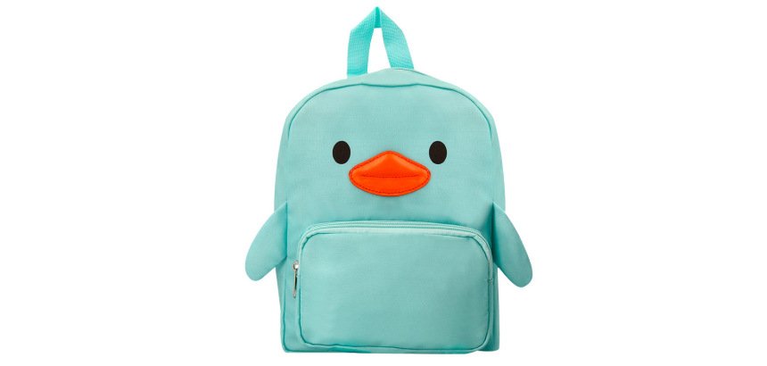 Mochila infantil imaginovo backpack buddies pollo azul dos compartimentos poliester 280x90x200 mm