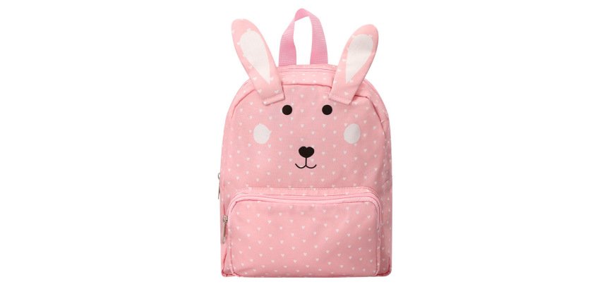Mochila infantil imaginovo backpack buddies conejo dos compartimentos poliester 280x90x200 mm