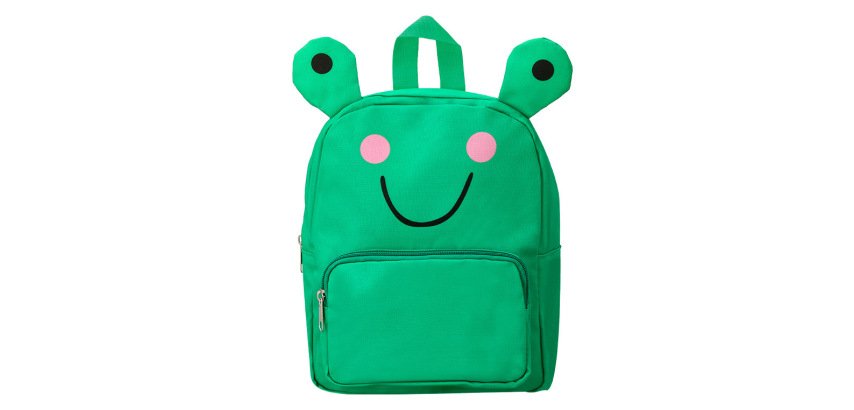 Mochila infantil imaginovo backpack buddies rana dos compartimentos poliester 280x90x200 mm