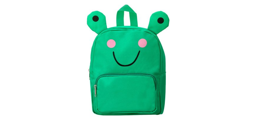 Mochila infantil imaginovo backpack buddies rana dos compartimentos poliester 280x90x200 mm