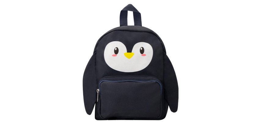 Mochila infantil imaginovo backpack buddies pinguino dos compartimentos poliester 280x90x200 mm