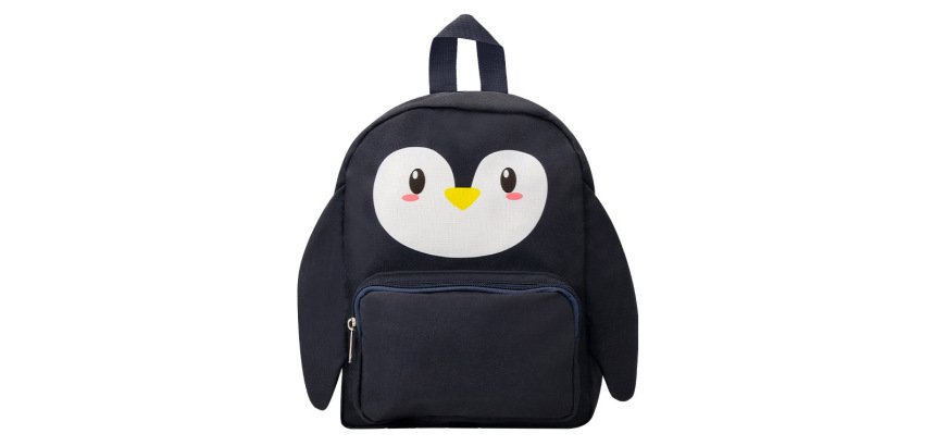 Mochila infantil imaginovo backpack buddies pinguino dos compartimentos poliester 280x90x200 mm