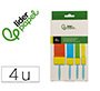 Esponja manualidades liderpapel goma foam pincel cuadrado 25/40/50/75 mm caja de 4 unidades