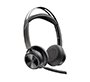 HP Poly Auriculares Voyager Focus 2 USB-C-C + adaptador USB-C/A + base de carga