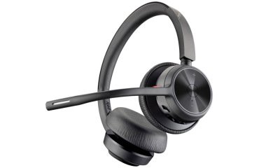Auriculares poly inalambrico voyager 4320 stereo usb-a bt700 + adaptador bt700a +soporte de carga