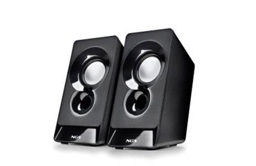 Altavoz ngs sb10 para pc 12w estereo usb entrada jack 3,5 mm color negro