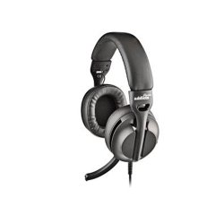 Auriculares ngs vox805 con cable estereo usb-c con control de volumen y adaptador usb color negro