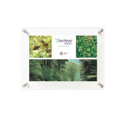 Expositor mural archivo 2000 premium con separadores embellecedores a3 vertical/horizontal