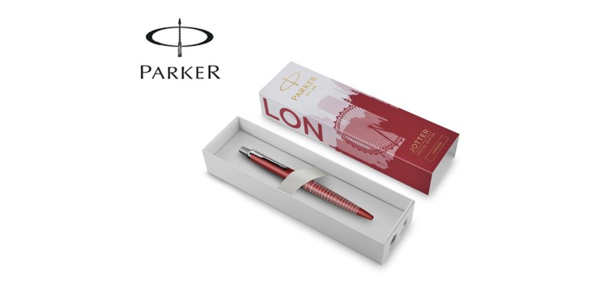 Boligrafo parker jotter edicion especial global iconos londres rojo
