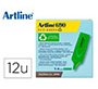 Rotulador artline fluorescente ek-690 eco green punta biselada 1-4 mm verde