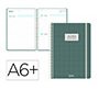 Agenda escolar liderpapel 26-27 espiral pattern dia pagina a6 bilingue 80g papel fsc cuadricula