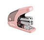 Grapadora liderpapel micro con regalo de caja de 1000 grapas 24/6 26/6 capacidad 20 hojas rosa