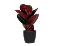 Planta artificial paperflow ficus elastica 36 cm