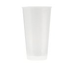 Vaso de plastico reutilizable transparente 400 ml paquete de 10 unidades