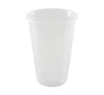 Vaso de plastico reutilizable transparente 550 ml paquete de 10 unidades